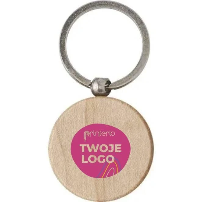 Brelok do kluczy z logo firmy Zdjęcie