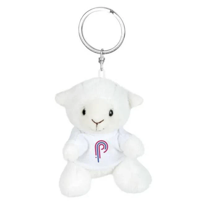 Pluszowa owca, brelok | Colleen z logo firmy Zdjęcie