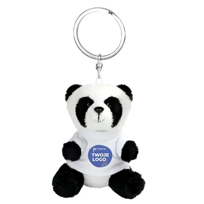 Pluszowa panda, brelok | Bea z logo Zdjęcie