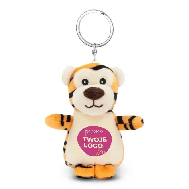 Pluszowy tygrys, brelok | Trip z naniesieniem logo Zdjęcie