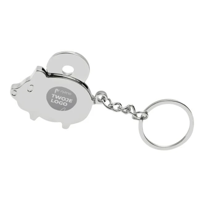 Metalowy brelok CHAMBA do naniesienia logo Zdjęcie