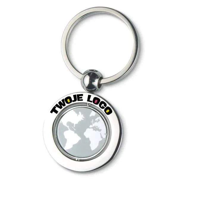 Brelok kula ziemska GLOBY z logo Zdjęcie