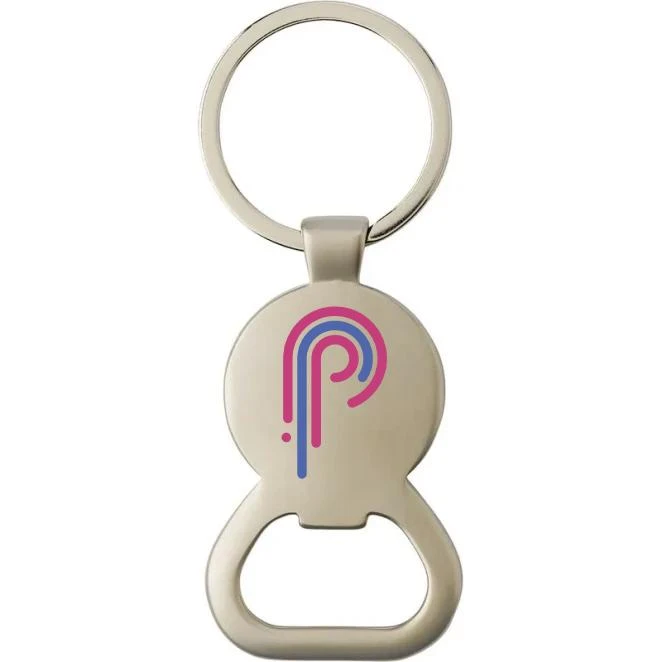 Brelok do kluczy, żeton do wózka na zakupy, otwieracz do butelek do drukowania logo Zdjęcie