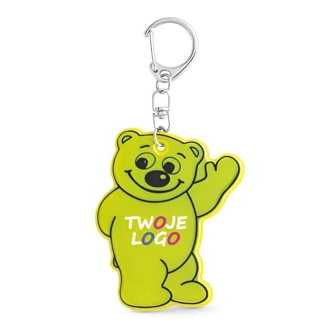 BERRY. Odblaskowy brelok do naniesienia logo Zdjęcie