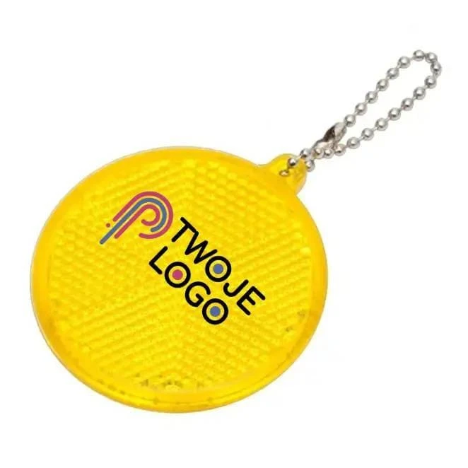 Brelok Circle Reflect do naniesienia logo Zdjęcie