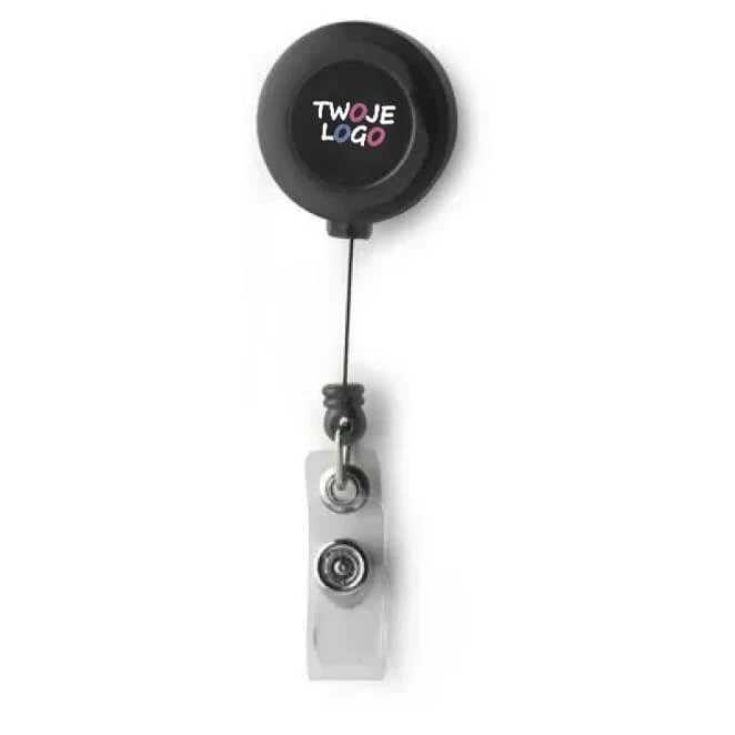 Ski pass, rozciągany przewód ok. 80 cm z logo Zdjęcie