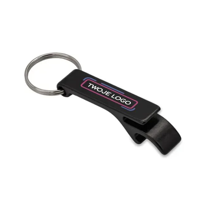Aluminiowy brelok - otwieracz do nałożenia logo Zdjęcie