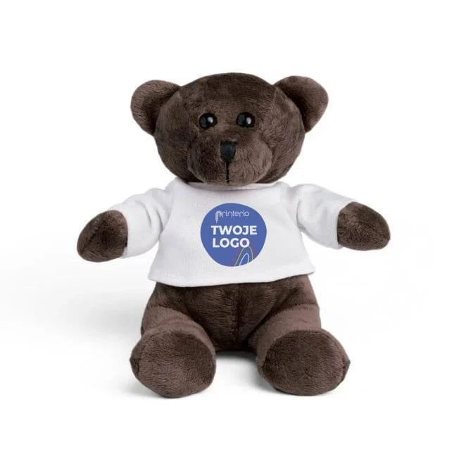 BEAR. Pluszak w kształcie misia z koszulką z nadrukiem na zamówienie Zdjęcie