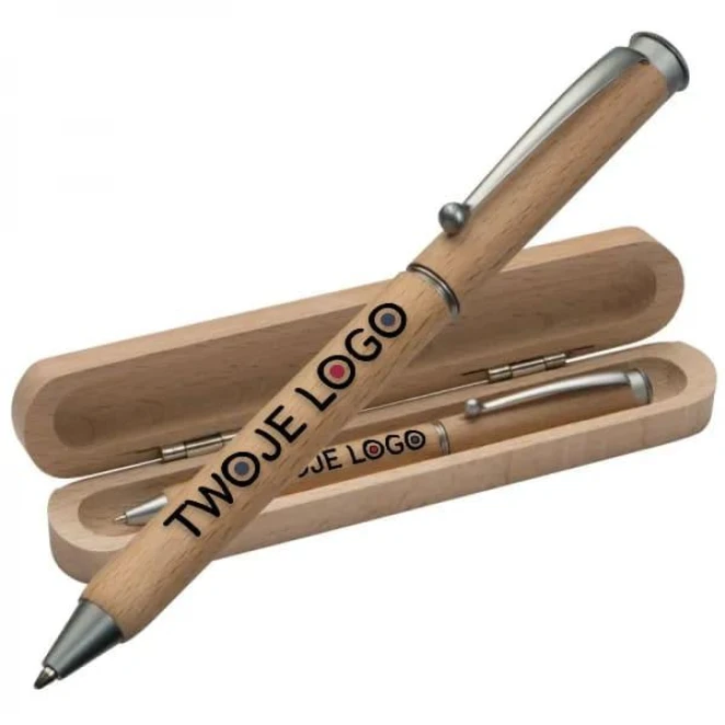 Długopis drewniany YELLOWSTONE do naniesienia logo Zdjęcie