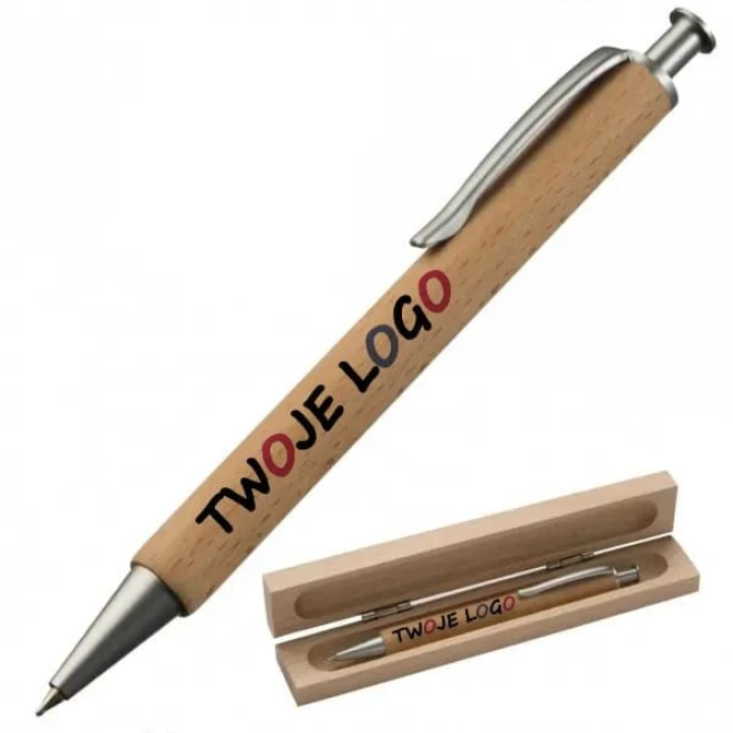Długopis drewniany IPANEMA do nałożenia logo Zdjęcie