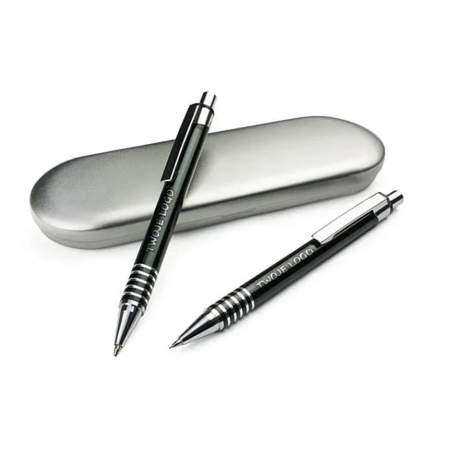 Zestaw piśmienniczy DAKOTA z nadrukiem logo Zdjęcie