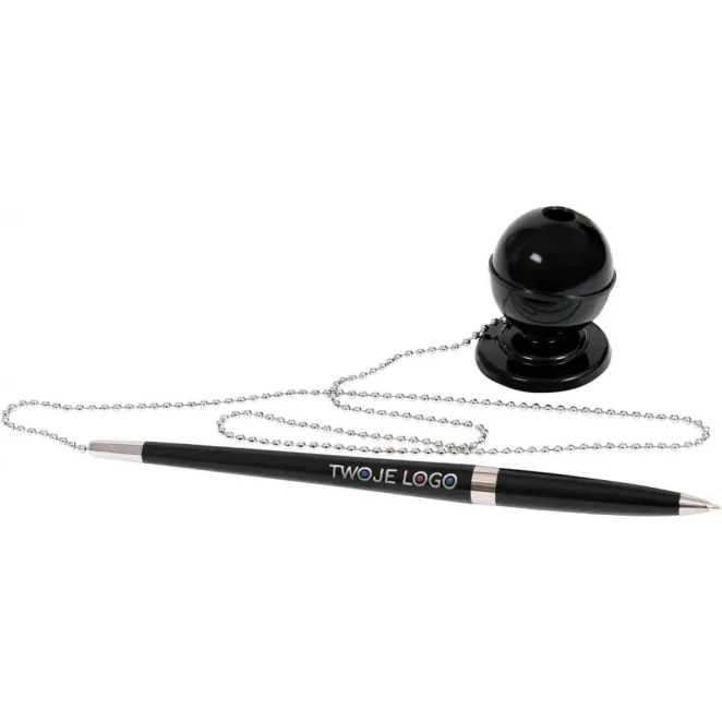 Długopis biurkowy 0,5 mm z Twoim logo z logo firmy Zdjęcie