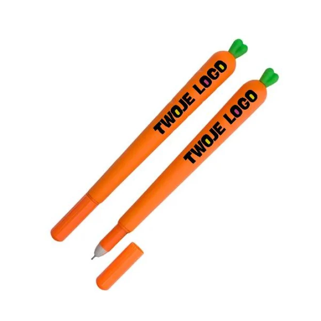 Długopis żelowy Carrot z naniesieniem logo Zdjęcie