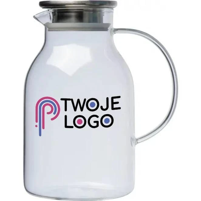 Dzbanek szklany 2l Puerto RICO do nałożenia logo Zdjęcie
