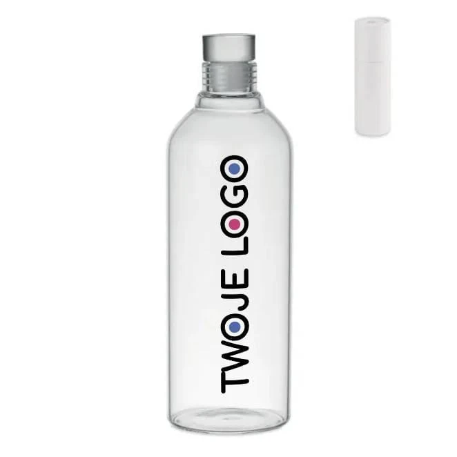 Butelka borosilikatowa 1L LARGE LOU z nadrukiem na zamówienie Zdjęcie