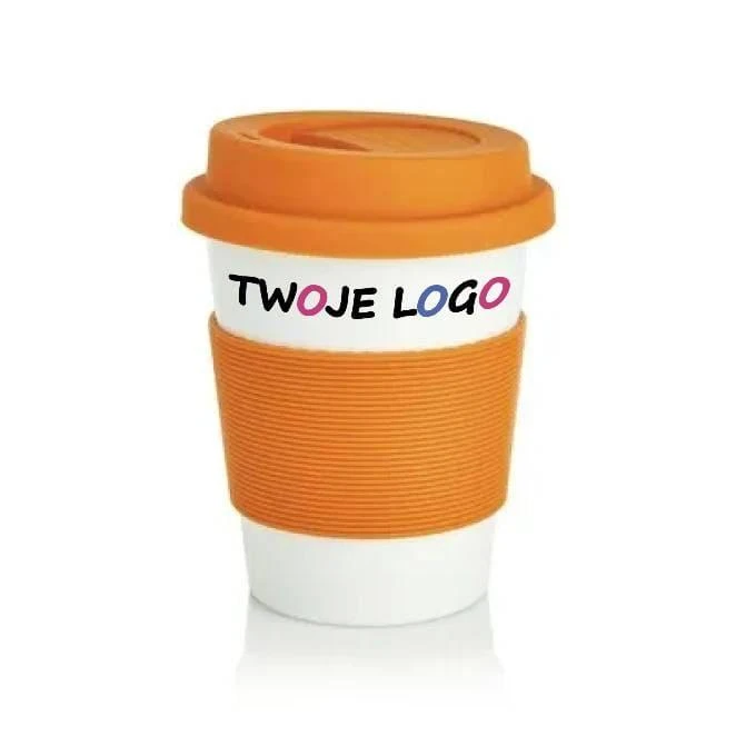 Kubek podróżny 350 ml z PLA do naniesienia logo Zdjęcie
