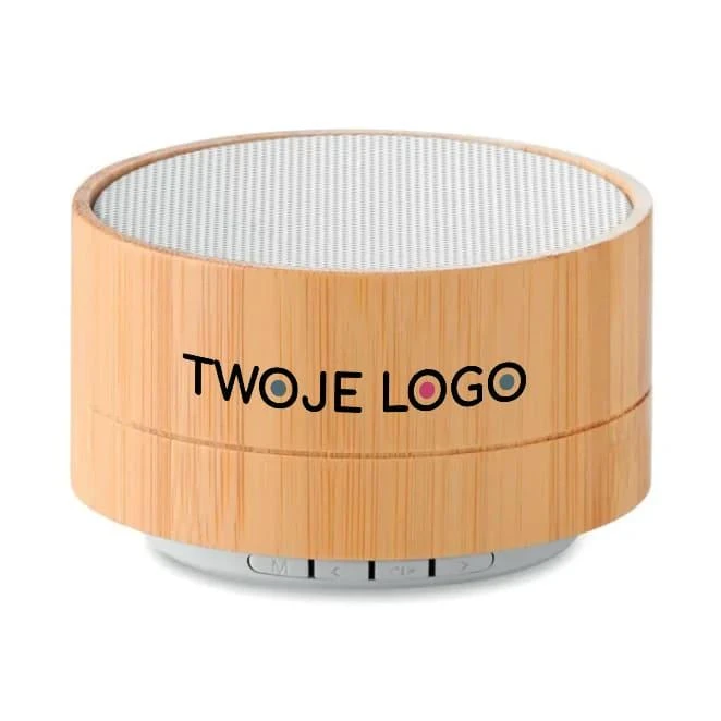 Głośnik bambusowy SOUND BAMBOO do nałożenia logo Zdjęcie