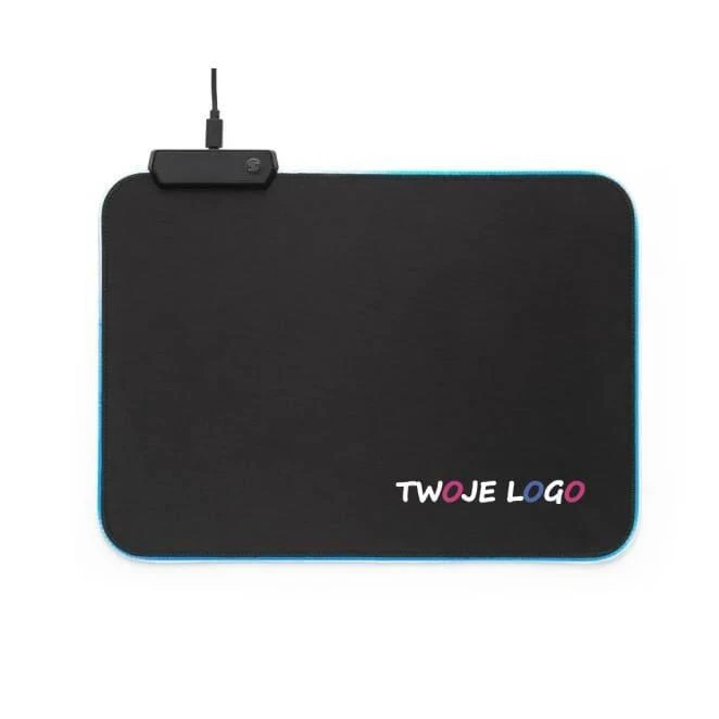 THORNE MOUSEPAD RGB. Podkładka pod mysz do gier z podświetleniem LED RGB z poliestru do drukowania logo Zdjęcie