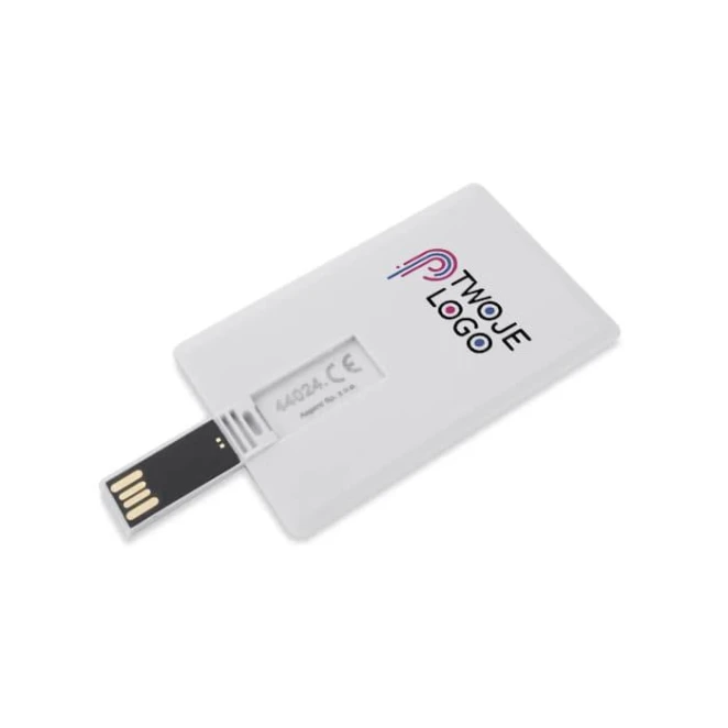Pamięć USB KARTA 16 GB z nadrukiem logo Zdjęcie