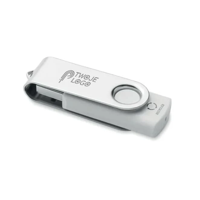 USB 16G z ABS z recyklingu     MO2080-06 TECHMATE RABS do naniesienia logo Zdjęcie