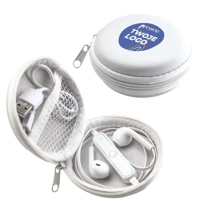 Słuchawki douszne Bluetooth ALTEA do drukowania logo Zdjęcie