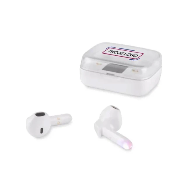 Słuchawki bezprzewodowe TRUVI z nadrukiem logo Zdjęcie