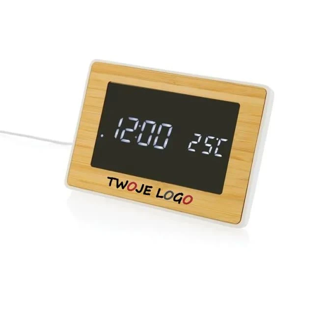 Bambusowa stacja pogodowa Utah, RABS z nadrukiem na zamówienie Zdjęcie