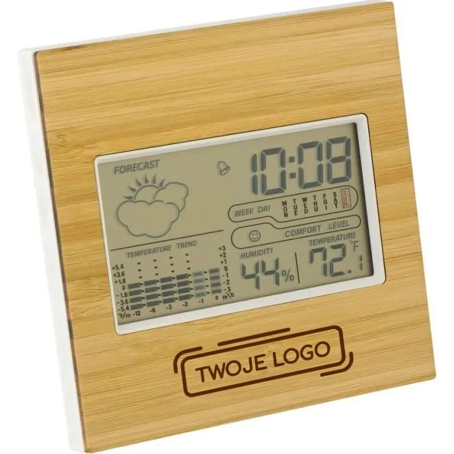 Stacja pogodowa do drukowania logo Zdjęcie