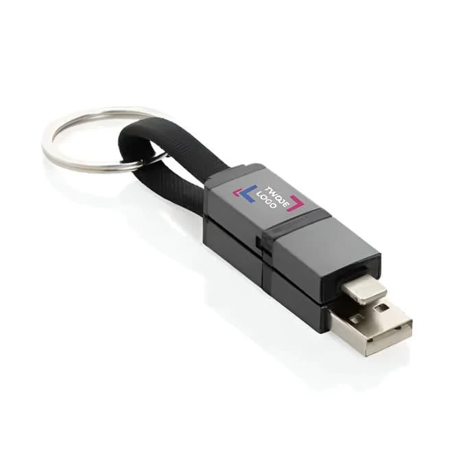 Kabel do ładowania 4 w 1 60W Terra do naniesienia logo Zdjęcie