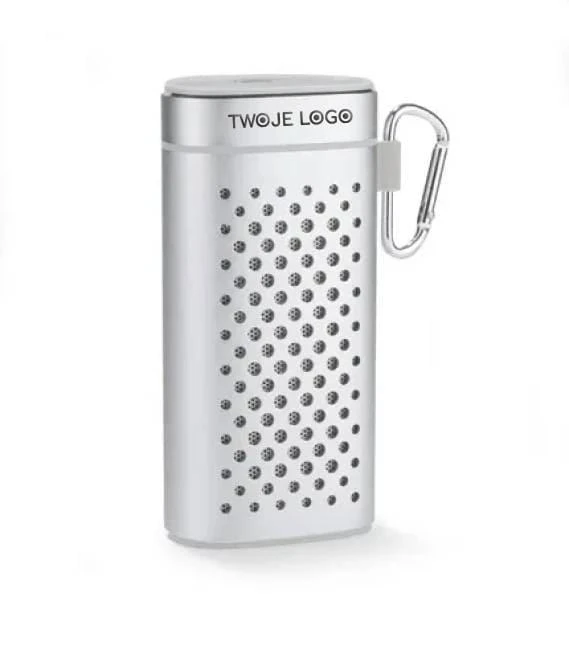 Głośnik bezprzewodowy z power bankiem SOUND 4000 mAh do naniesienia logo Zdjęcie