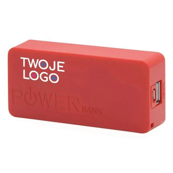 Powerbank TOP ENERGY z logo firmy Zdjęcie