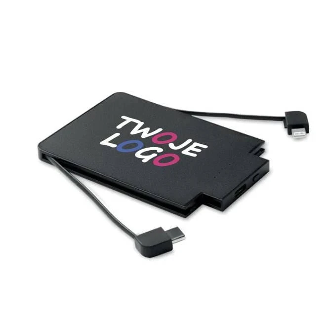 Magnetyczny power bank 2500 mAh SLIMPO z nadrukiem na zamówienie Zdjęcie