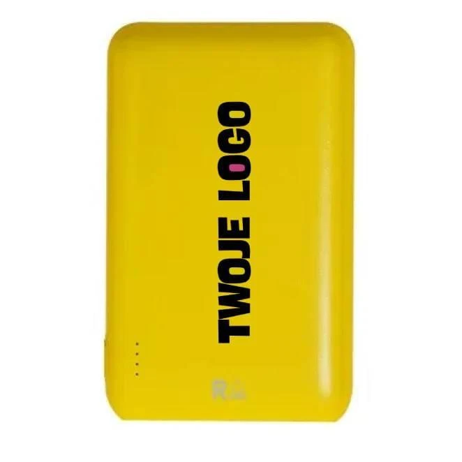 Power bank 5000 mAh z nadrukiem logo Zdjęcie