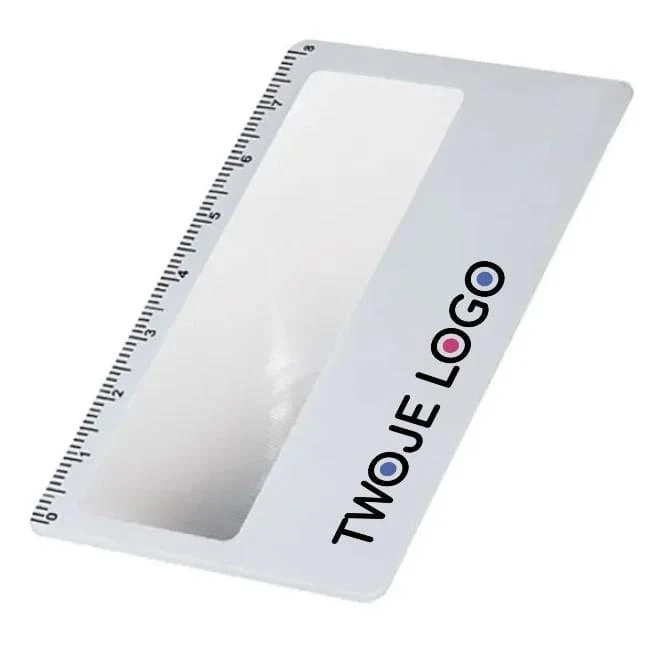 Szkło powiększające w kształcie karty kredytowej POSEN do naniesienia logo Zdjęcie