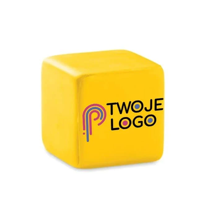 Antystres kwadrat SQUARAX z naniesieniem logo Zdjęcie