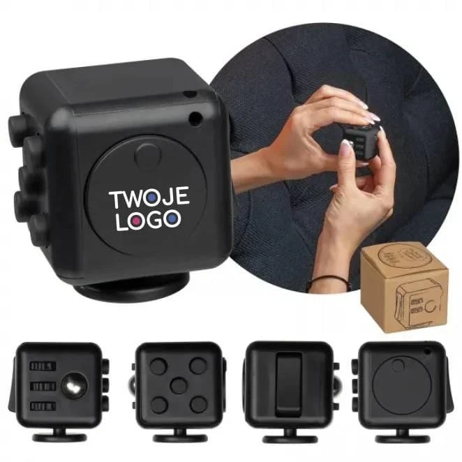 Antystres fidget cube z nadrukiem na zamówienie Zdjęcie