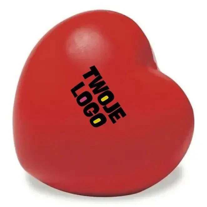 Antystres "serce" do nałożenia logo Zdjęcie