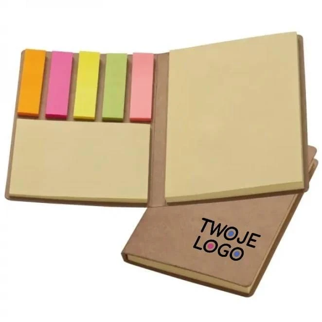 Karteczki do markowania BURLINGTON z nadrukiem na zamówienie Zdjęcie