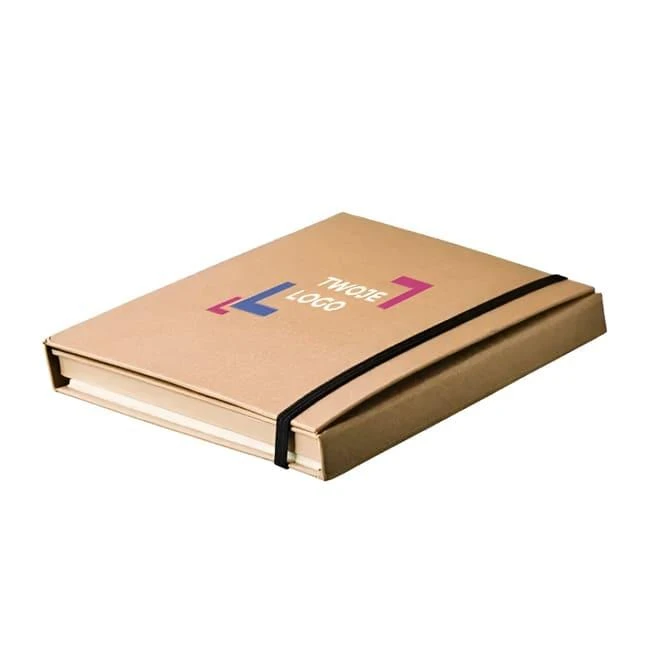 Zestaw biurkowy z notesem Sustain do naniesienia logo Zdjęcie