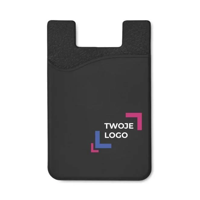 Silikonowe etui do kart płatni SILICARD z logo firmy Zdjęcie