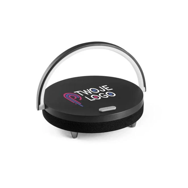 BLASTY. Głośnik 4 w 1 z ABS, PP i tkaniny z nadrukiem logo Zdjęcie