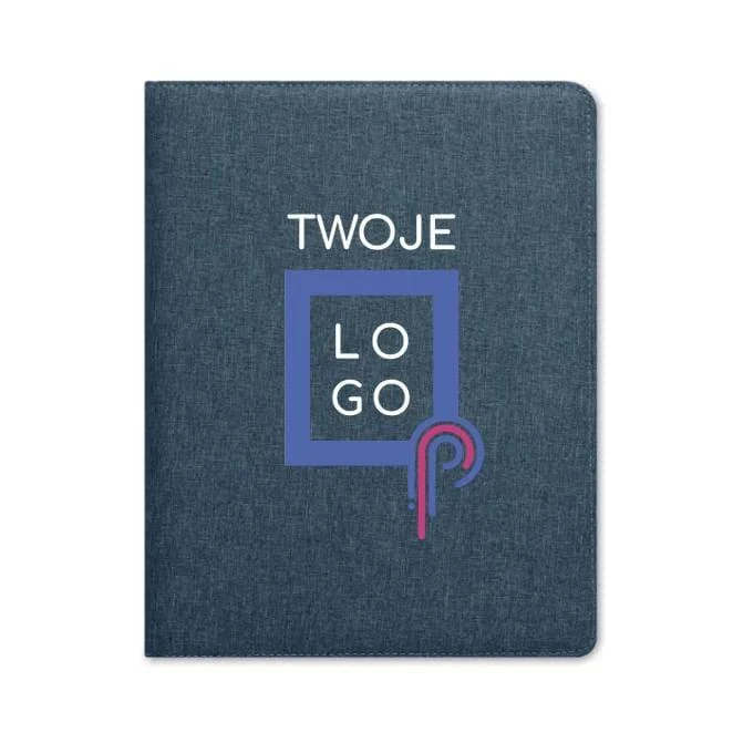 Teczka A4 z 300D RPET CASOVE z logo Zdjęcie