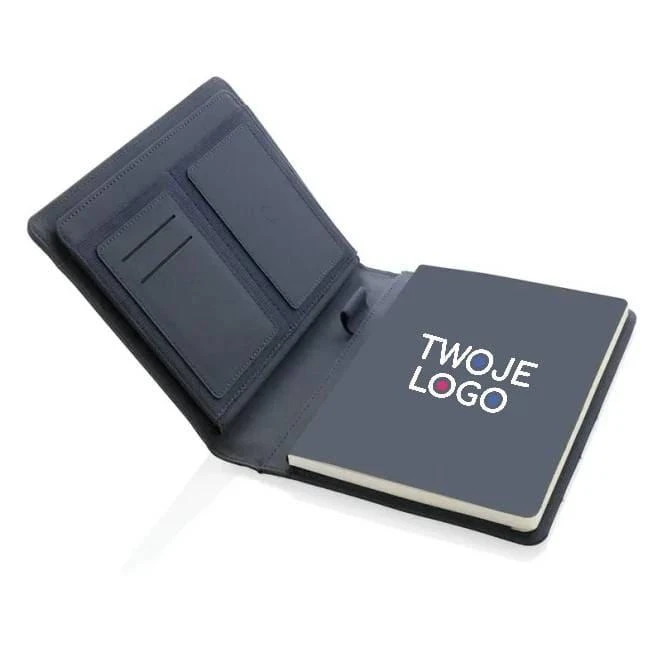 Teczka konferencyjna A5 AWARE™ RPET, notatnik do nałożenia logo Zdjęcie