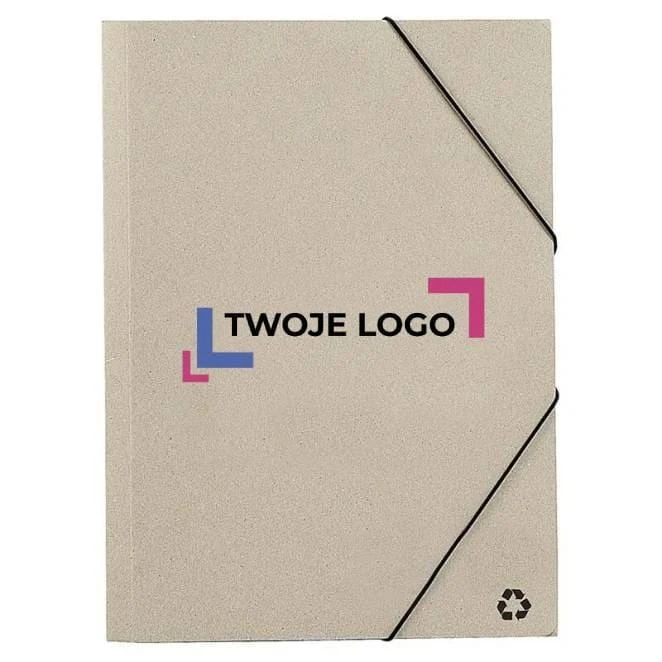 Teczka na dokumenty ok. A4 z logo firmy Zdjęcie