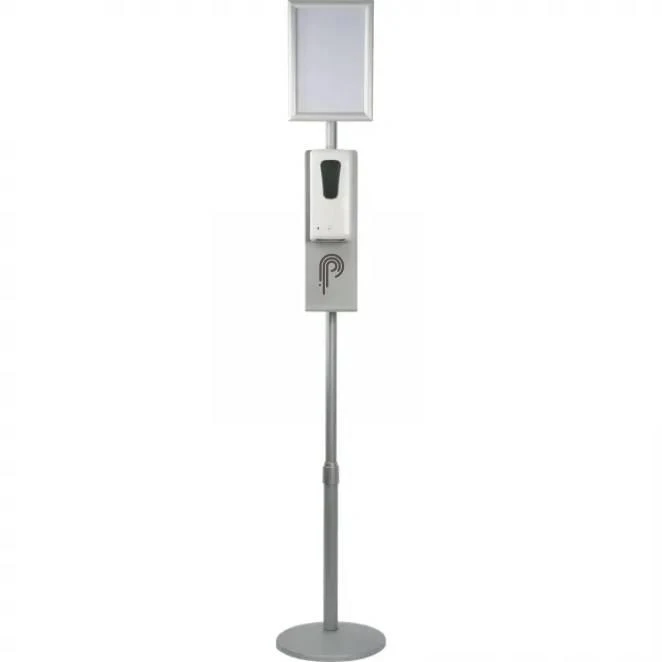 Dozownik do dezynfekcji rąk z nadrukiem logo Zdjęcie