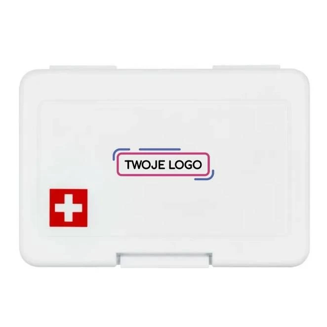 Apteczka w plastikowym opakowaniu, 64 el. | Ramona z naniesieniem logo Zdjęcie