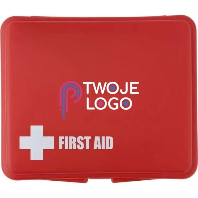 Apteczka w plastikowym opakowaniu, 10 el. z nadrukiem logo Zdjęcie