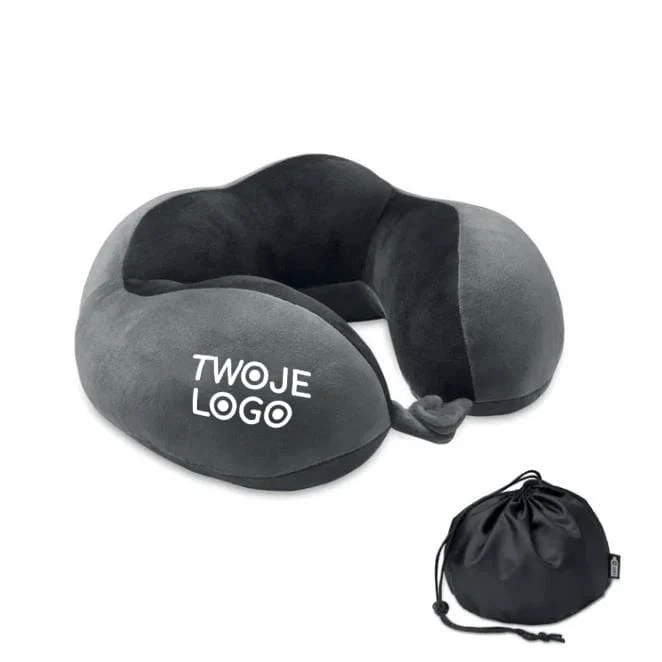 Poduszka podróżna z pianki HEDREST z nadrukiem na zamówienie Zdjęcie