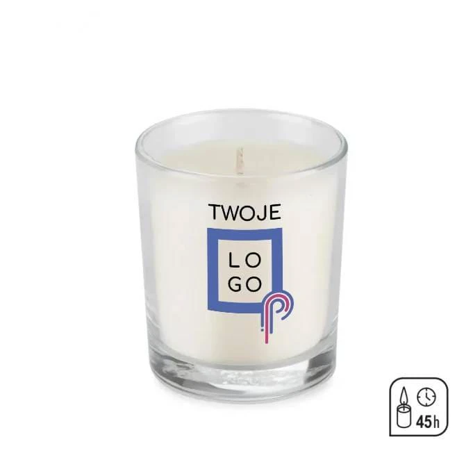 Świeca sojowa 170g - Plum & Patchouli - VERA YOUNG do naniesienia logo Zdjęcie
