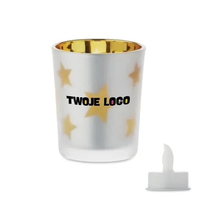 Świeczka tealight LED LANDLE do naniesienia logo Zdjęcie